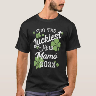Camiseta Mamá nueva más afortunada Mamo St Patricks Baby 20