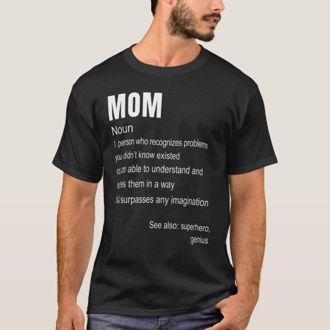 Camiseta Mamá Nun 1 persona que reconoce a la madre (Anverso)