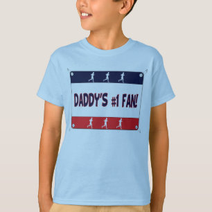Camiseta Mamá o papá # 1 fan
