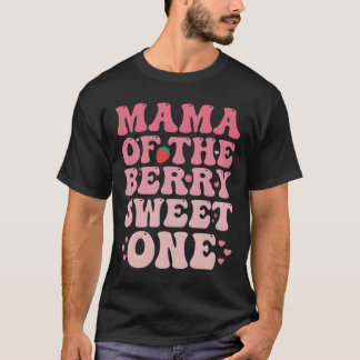 Camiseta Mama Of The Berry Sweet Sweet Strawberry