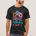 Camiseta Mama Of The Birthday Girl Donut Party Family Match<br><div class="desc">Mama Of The Birthday Girl Donut Party Family Matching</div>