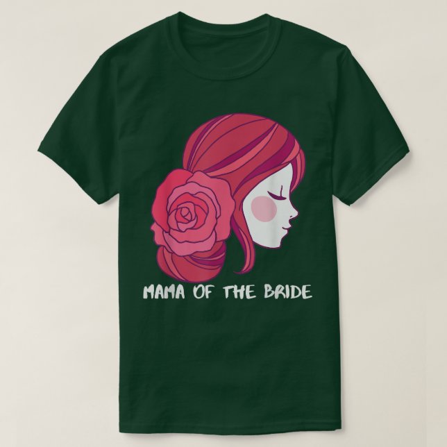 Camiseta Mama Of The Bride  (Diseño del anverso)