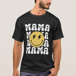 Camiseta Mama One Happy Dude Birthday Theme Familia Matanza
