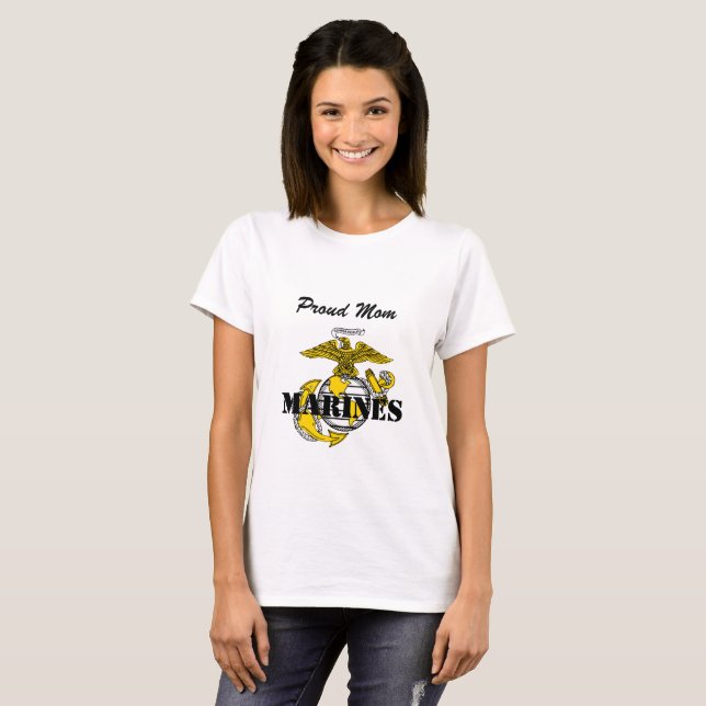 CAMISETA MAMÁ ORGULLOSA DE LOS INFANTES DE MARINA (Anverso completo)