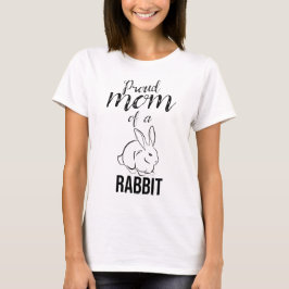 Camiseta Mamá orgullosa de un conejo