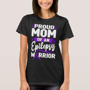 Camiseta Mamá Orgullosa De Un Guerrero Contra La Epilepsia