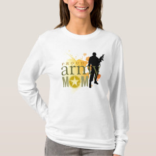 Camiseta Mamá orgullosa del ejército
