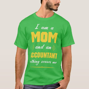 Camiseta Mamá orgullosa madre contable