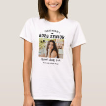 Mamá Orgullosa Senior Personalizado Año Graduada F