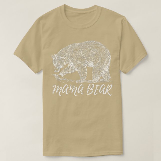 Camiseta Mama Osa Espíritu Cuto Animal Gracioso Ama A Los A (Diseño del anverso)