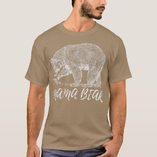 Camiseta Mama Osa Espíritu Cuto Animal Gracioso Ama A Los A