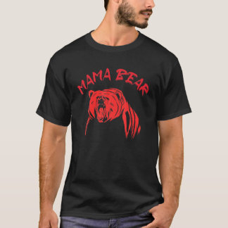 Camiseta Mamá Osa Mamá Mamá Navidades de cumpleaños
