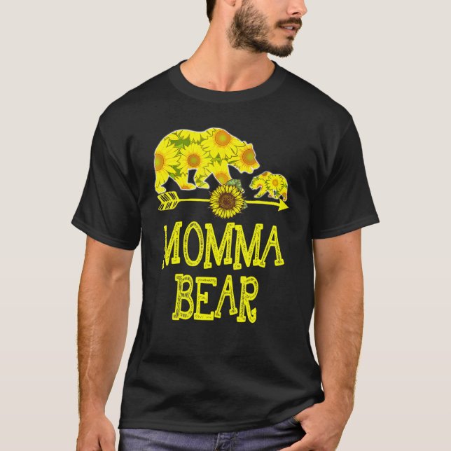 Camiseta Mamá oso padre de la madre de la familia del giras (Anverso)