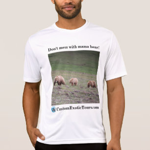 Camiseta Mamá oso y alce en la soga