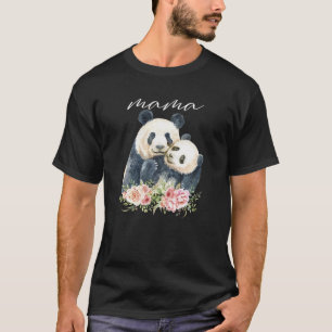 Camiseta Mamá Panda Tanquea A La Nueva Mamá Panda Regalo De