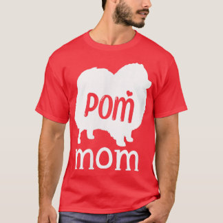 Camiseta Mamá panomermana obsequia a perro panomerano