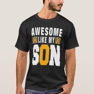 Camiseta Mamá papá asombrosa como mi hijo Albinismo Concien