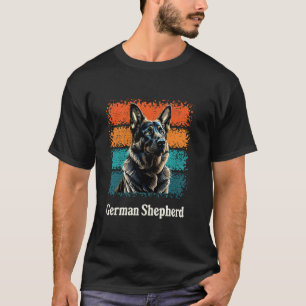 Camiseta Mamá Papá Perro Pastor Alemán Dueño Cachorro Lindo