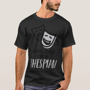 Camiseta Mamá Papá Soy Doctora En El Club De Teatro De La E