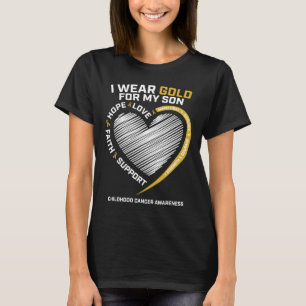 Camiseta Mamá Papá, Yo Llevo Oro Por Mi Hijo.
