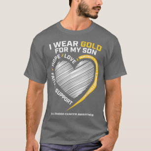 Camiseta Mamá Papá, Yo Llevo Oro Por Mi Hijo.