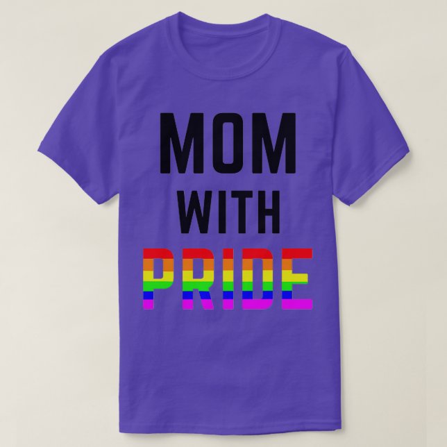 Camiseta Mamá para el orgullo LGBT (Diseño del anverso)