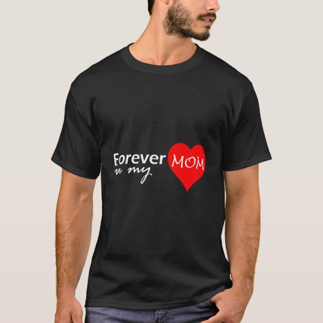 Camiseta Mamá Para Siempre En Mi Memoria Amadora (Anverso)