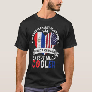 Camiseta Mamá paraguaya Día de la Madre a mamá norteamerica