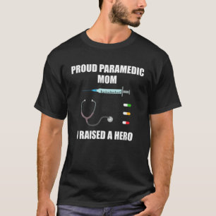 Camiseta Mamá Paramédica Técnico de Emergencias Médicas Amb