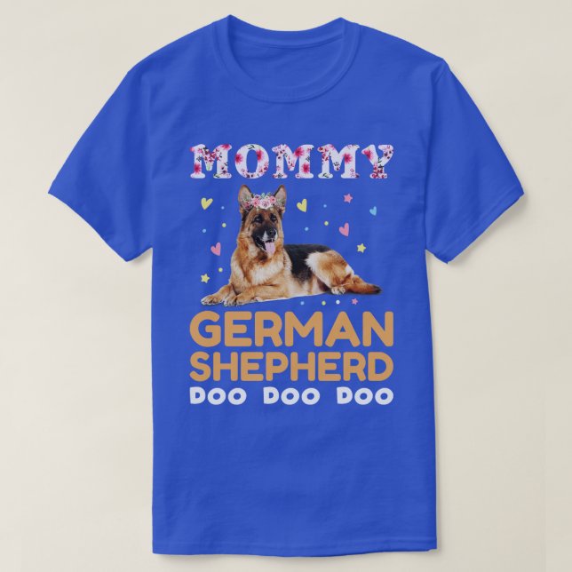 Camiseta Mamá pastora germana (Diseño del anverso)