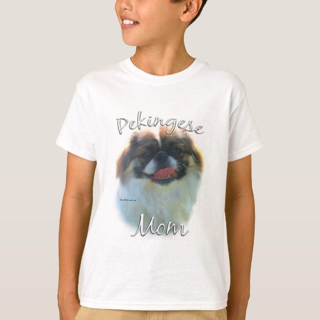Camiseta Mamá pekingesa 2 (Anverso)