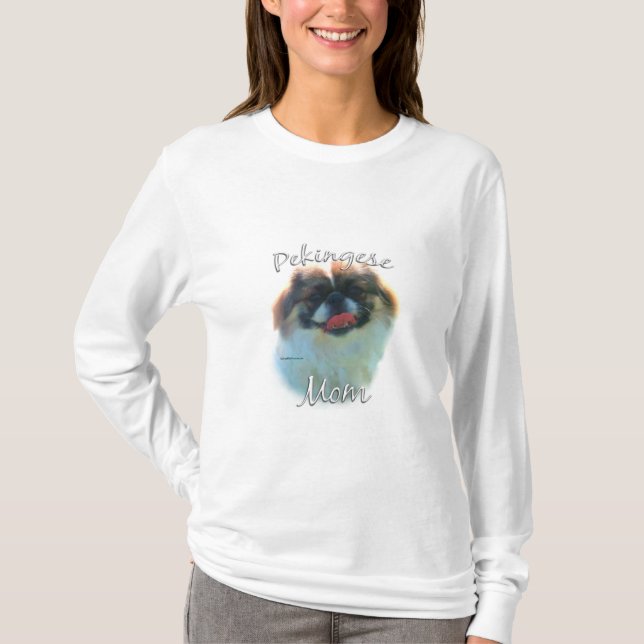 Camiseta Mamá pekingesa 2 (Anverso)