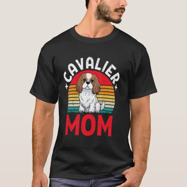 Camiseta Mamá Perrita Adorable Día de la Madre (Anverso)