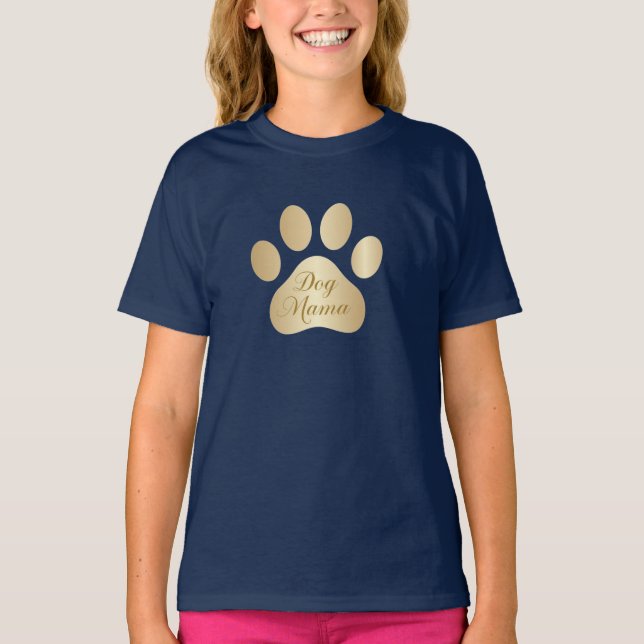 Camiseta Mamá perro (Anverso)