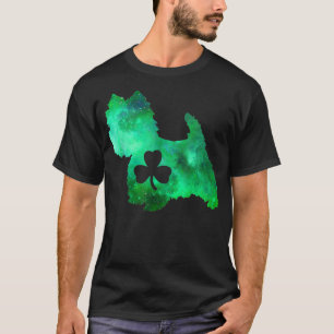 Camiseta Mamá Perro Amante de Perros Día de San Patricio Ma