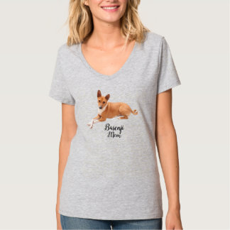 Camiseta Mamá perro Basenji 