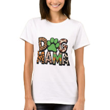 Mamá Perro - Diseño de Huella de Pezuña de Impresi