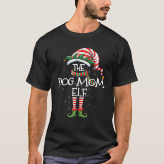 Camiseta Mamá Perro Elfo Grupo Familiar Combinando Fiesta d