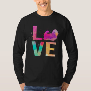 Camiseta Mamá Perro Maltés Colorido  Maltés