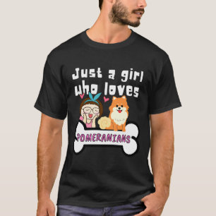 Camiseta Mamá Perro Pomerania Mamá Perro Doggy Padres Sólo