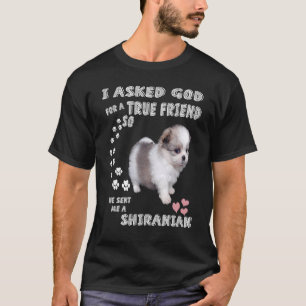 Camiseta Mamá Perro Pomshi, disfraz de papá shih pom, chifl