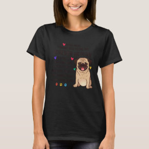 Camiseta Mamá Perro Pug Humana Por Siempre Confesión Amor