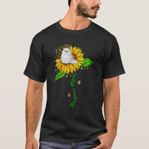 Camiseta Mamá persa se burla de las patas de los girasoles