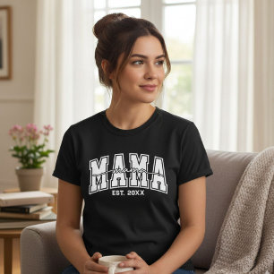 Camiseta Mamá Personalizada Año de Fundación Personalizada