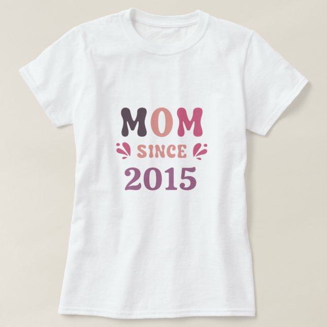 Camiseta Mamá personalizado desde el regalo de Día de la Ma (Diseño del anverso)