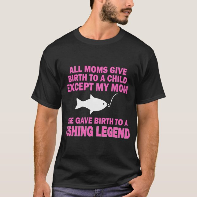 Camiseta Mamá pescadora de San Diego (Anverso)