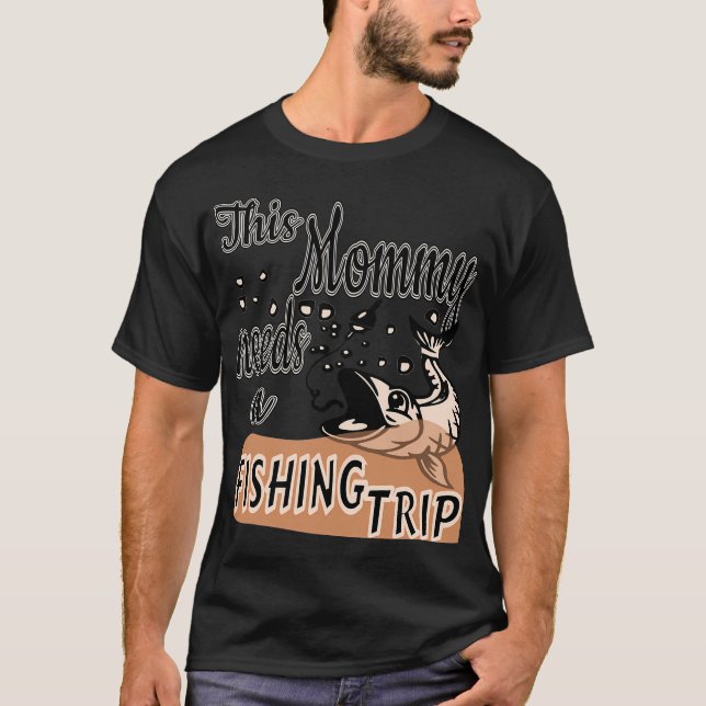 Camiseta Mamá pescando en Venecia (Anverso)