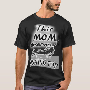 Camiseta Mamá pescando Monkauk