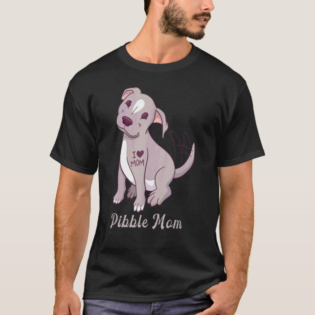 Camiseta Mamá Pibble (Anverso)