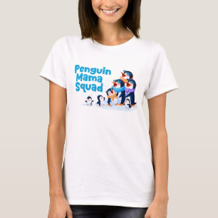 Camiseta mamá pingüina
